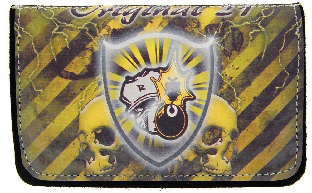 ΔΕΡΜΑΤΙΝΗ ΚΑΣΤΟΡΙΝΗ ΘΗΚΗ ΚΑΠΝΟΥ ON AND OFF ORIGINAL 21 ON AND OFF