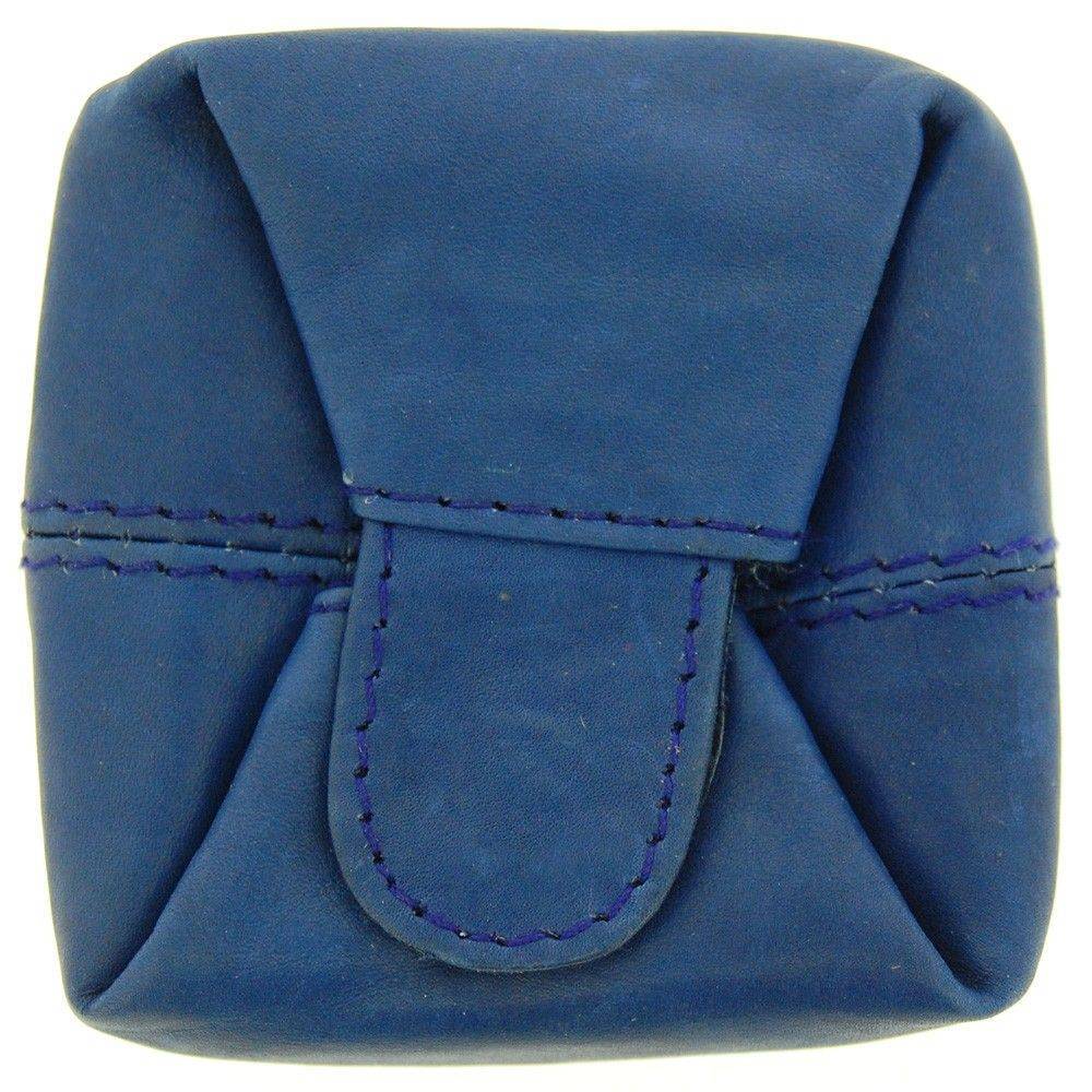 ΔΕΡΜΑΤΙΝΟ ΠΟΡΤΟΦΟΛΙ COZY ΓΙΑ ΚΕΡΜΑΤΑ ΜΙΚΡΟ ΜΠΛΕ COZY