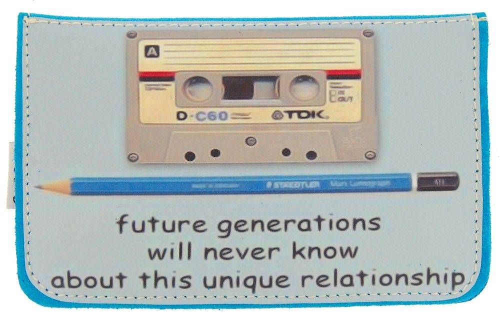 ON AND OFF ΔΕΡΜΑΤΙΝΗ ΚΑΣΤΟΡΙΝΗ ΘΗΚΗ ΚΑΠΝΟΥ ON AND OFF ΡΕΤΡΟ ΚΑΣΕΤΑ