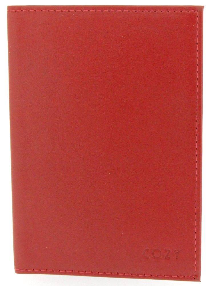 COZY ΔΕΡΜΑΤΙΝΗ ΚΑΡΤΟΘΗΚΗ COZY 403A ΚΟΚΚΙΝΟ