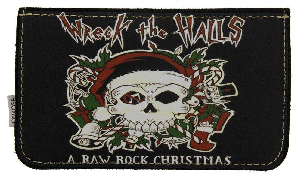 ΔΕΡΜΑΤΙΝΗ ΚΑΣΤΟΡΙΝΗ ΘΗΚΗ ΚΑΠΝΟΥ ON AND OFF CHRISTMAS ROCK