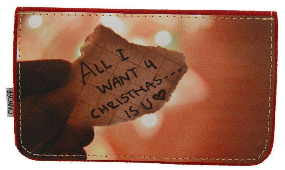 ΔΕΡΜΑΤΙΝΗ ΚΑΣΤΟΡΙΝΗ ΘΗΚΗ ΚΑΠΝΟΥ ON AND OFF CHRISTMAS MESSAGE ON AND OFF