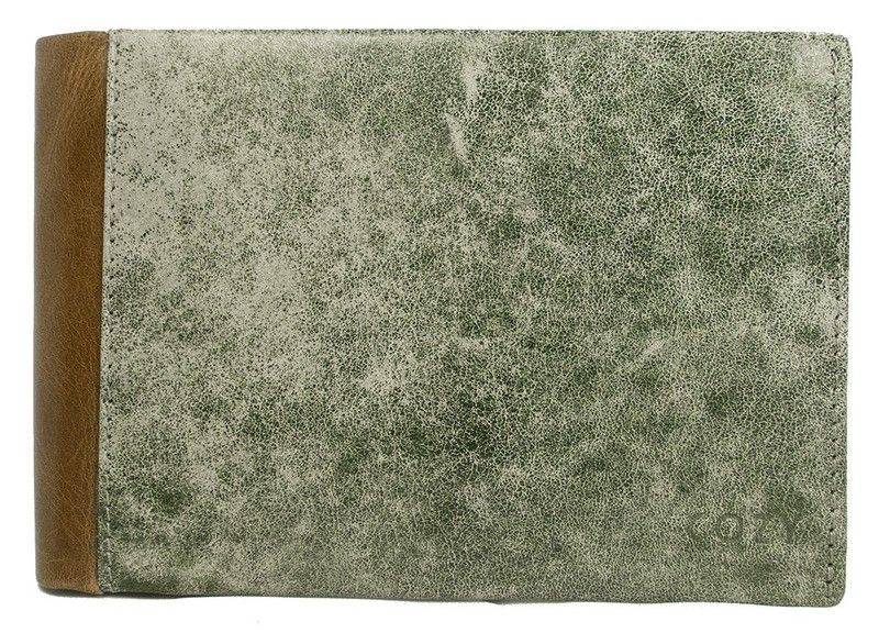 ΔΕΡΜΑΤΙΝΟ ΠΟΡΤΟΦΟΛΙ COZY 4023 DISTRESS ΠΡΑΣΙΝΟ