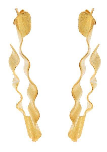 ΣΚΟΥΛΑΡΙΚΙΑ FRADA ΖΙΚ ΖΑΚ ΧΡΥΣΟ (ΑΣΗΜΙ 925)