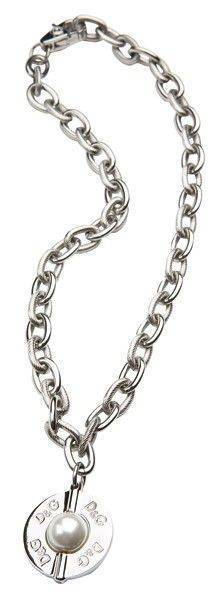 KΟΛΙΕ D-G ΑΛΥΣΙΔΑ ΜΕ ΜΑΡΓΑΡΙΤΑΡΙ ΑΣΗΜΙ DOLCE - GABBANA