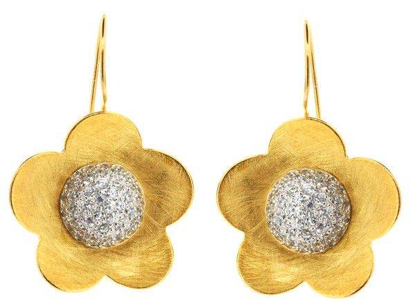 ΣΚΟΥΛΑΡΙΚΙΑ FRADA ΑΣΗΜΙ 925 ΛΟΥΛΟΥΔΙ ΧΡΥΣΑ