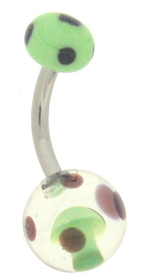 PIERCING ΑΦΑΛΟΥ ΑΠΟ ΑΤΣΑΛΙ ΠΡΑΣΙΝΟ ΠΟΥΑ JAKLIN