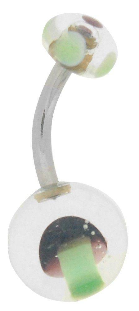 PIERCING ΑΦΑΛΟΥ ΑΠΟ ΑΤΣΑΛΙ ΠΡΑΣΙΝΟ ΜΑΝΙΤΑΡΙ JAKLIN