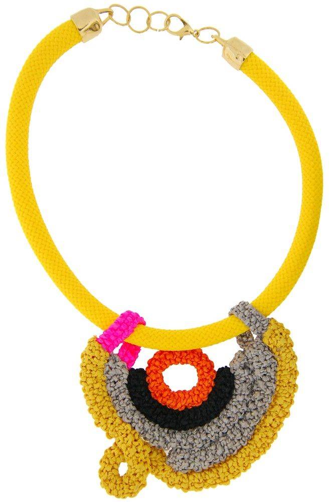 ΚΟΛΙΕ ROCK THE OUTFIT ΧΕΙΡΟΠΟΙΗΤΟ ΠΛΕΚΤΟ ΠΟΛΥΧΡΩΜΟ