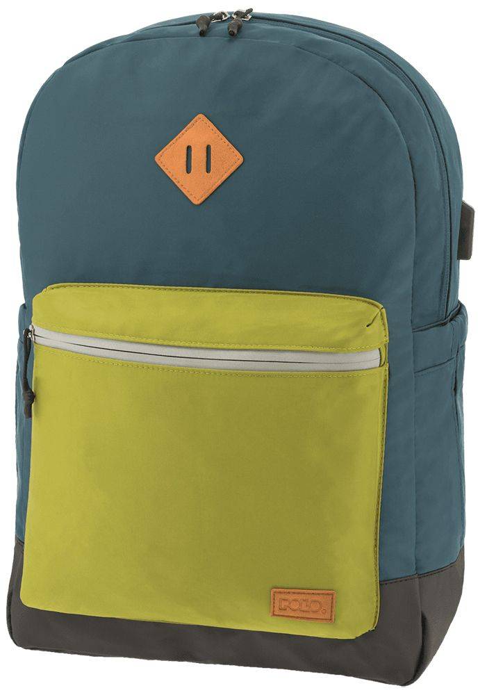 ΤΣΑΝΤΑ ΠΛΑΤΗΣ POLO REFLECTIVE ΜΠΛΕ/ΠΡΑΣΙΝΟ