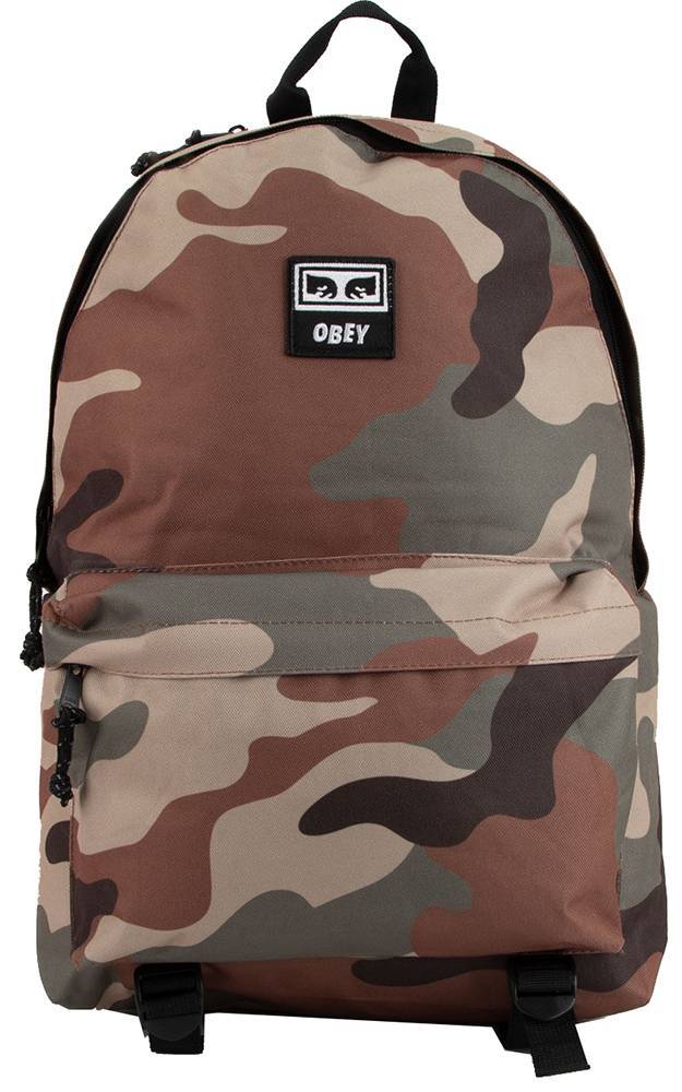 ΤΣΑΝΤΑ ΠΛΑΤΗΣ OBEY TAKEOVER DAY PACK 100010120 CAMO ΚΑΦΕ/ΜΠΕΖ/ΧΑΚΙ