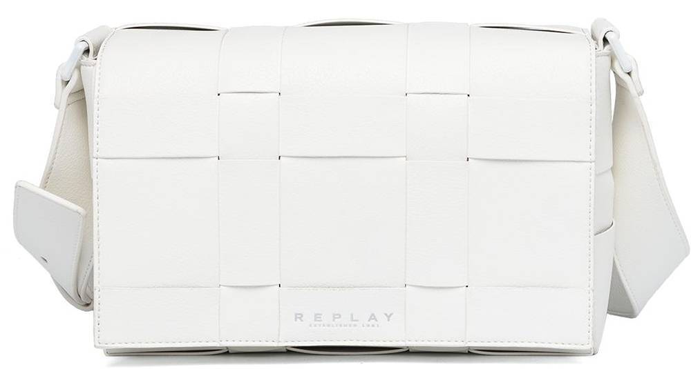 ΤΣΑΝΤΑ ΩΜΟΥ REPLAY FW3106.000.A0355B ΛΕΥΚΟ REPLAY