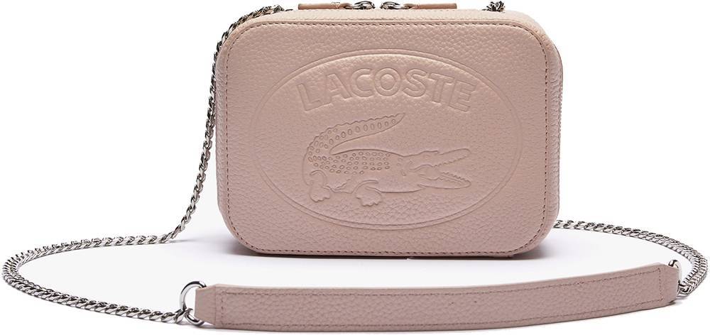 LACOSTE ΤΣΑΝΤΑ ΩΜΟΥ LACOSTE NF3391NL G33 ΑΝΟΙΧΤΟ ΡΟΖ
