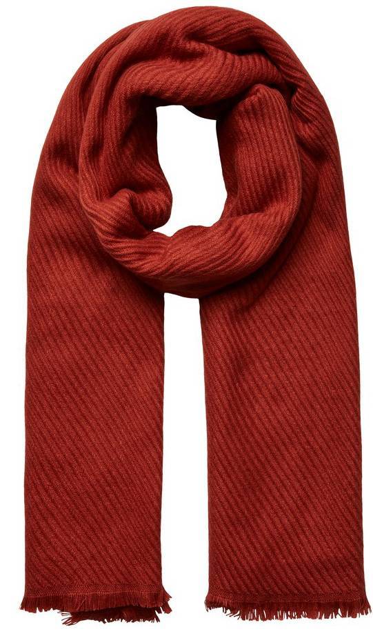 VERO MODA ΚΑΣΚΟΛ VERO MODA VMNOMI LONG 10252454 ΣΚΟΥΡΟ ΚΟΚΚΙΝΟ