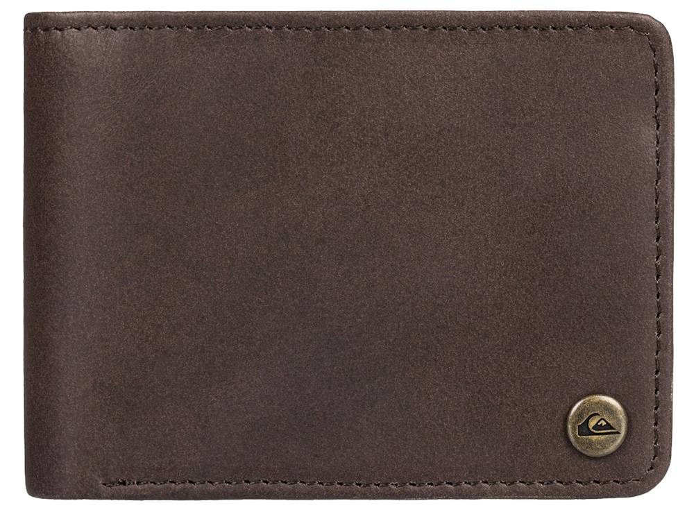 QUIKSILVER ΠΟΡΤΟΦΟΛΙ QUIKSILVER MACK 2 EQYAA03940 ΣΚΟΥΡΟ ΚΑΦΕ (L)