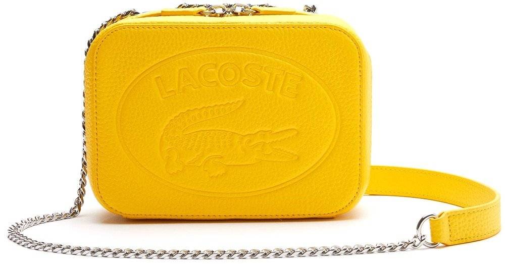 ΤΣΑΝΤΑ ΩΜΟΥ LACOSTE NF3391NL H25 ΚΙΤΡΙΝΟ LACOSTE