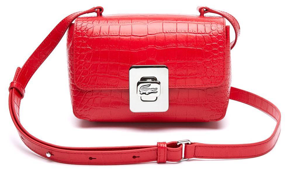 LACOSTE ΤΣΑΝΤΑ ΩΜΟΥ LACOSTE AMELIA NF3592TU 280 ΚΟΚΚΙΝΟ