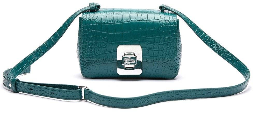 LACOSTE ΤΣΑΝΤΑ ΩΜΟΥ LACOSTE AMELIA NF3592TU H19 ΠΡΑΣΙΝΟ