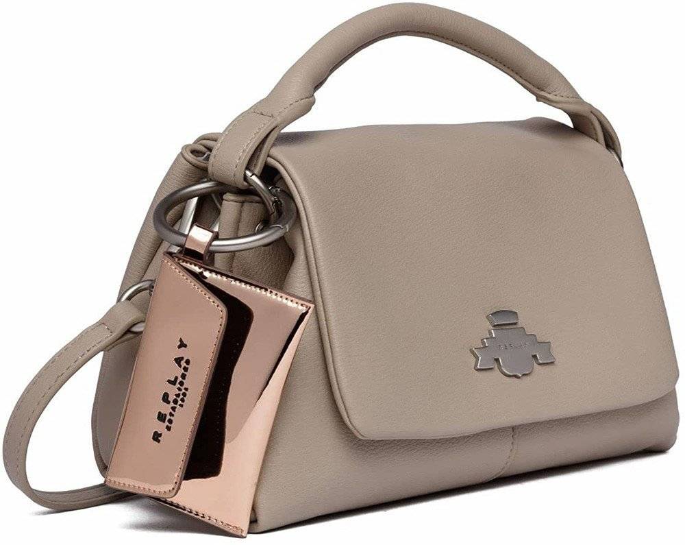 ΤΣΑΝΤΑ ΧΕΙΡΟΣ REPLAY FW3243.000.A0344 028 ΑΝΟΙΧΤΟ ΓΚΡΙ