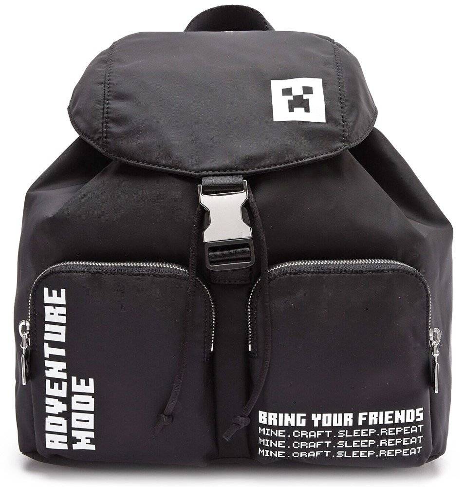 ΤΣΑΝΤΑ ΠΛΑΤΗΣ LACOSTE X MINECRAFT NF3851MK K00 ΜΑΥΡΟ