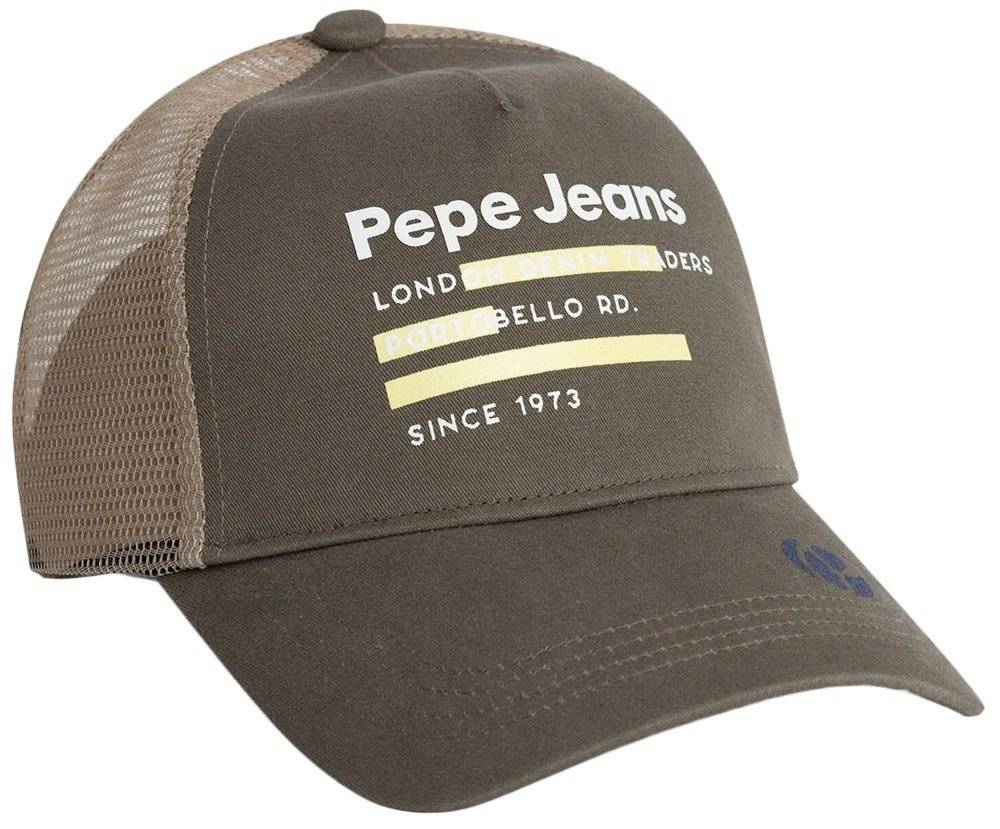 ΚΑΠΕΛΟ PEPE JEANS TAYLOR PM040505 ΣΚΟΥΡΟ ΧΑΚΙ/ΜΠΕΖ PEPE JEANS