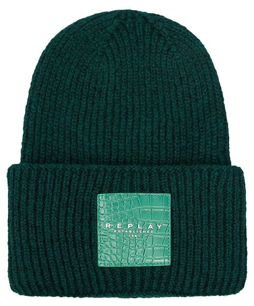 ΣΚΟΥΦΟΣ REPLAY AW4245.002.A7092 388 ΣΚΟΥΡΟ ΠΡΑΣΙΝΟ