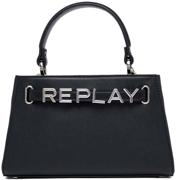 REPLAY ΤΣΑΝΤΑ ΧΕΙΡΟΣ REPLAY FW3379.000.A0362B 098 ΜΑΥΡΟ