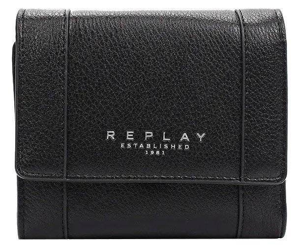 ΠΟΡΤΟΦΟΛΙ REPLAY FW5305.000.A0344 098 ΜΑΥΡΟ REPLAY