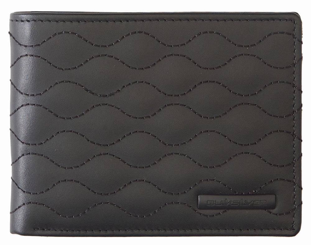 ΠΟΡΤΟΦΟΛΙ QUIKSILVER QUILT BUILT AQYAA03319 ΜΑΥΡΟ (L)