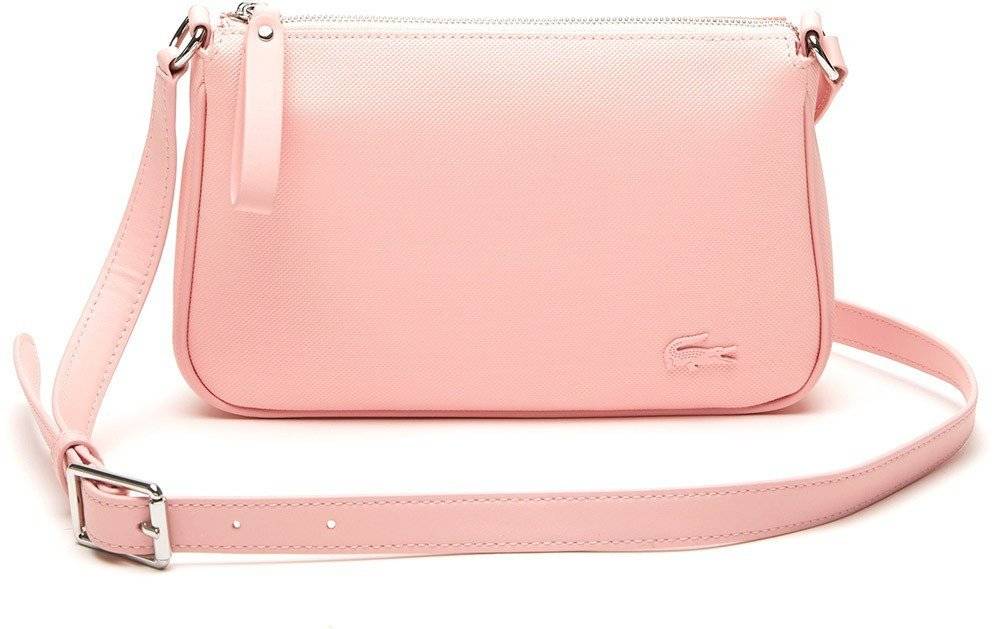 ΤΣΑΝΤΑ ΩΜΟΥ LACOSTE NF4079DB L38 ΑΝΟΙΧΤΟ ΡΟΖ