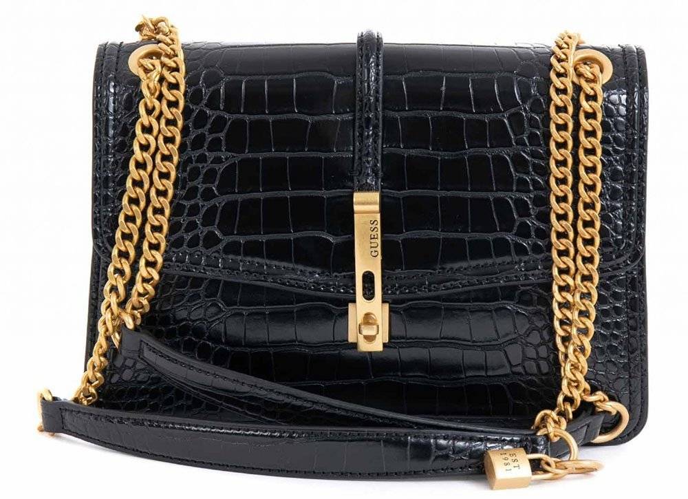 ΤΣΑΝΤΑ ΩΜΟΥ GUESS JAMES CONVERTIBLE HWCA8773210 ΜΑΥΡΟ