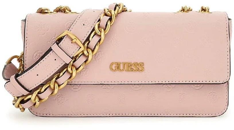 ΤΣΑΝΤΑ ΩΜΟΥ GUESS GEVA CONVERTIBLE FLAP HWPD8959210 ΑΝΟΙΧΤΟ ΡΟΖ GUESS