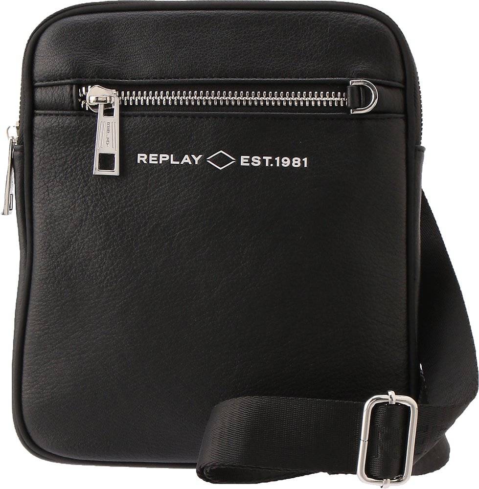REPLAY ΤΣΑΝΤΑ ΩΜΟΥ REPLAY FM3641.000.A0477 098 ΜΑΥΡΟ