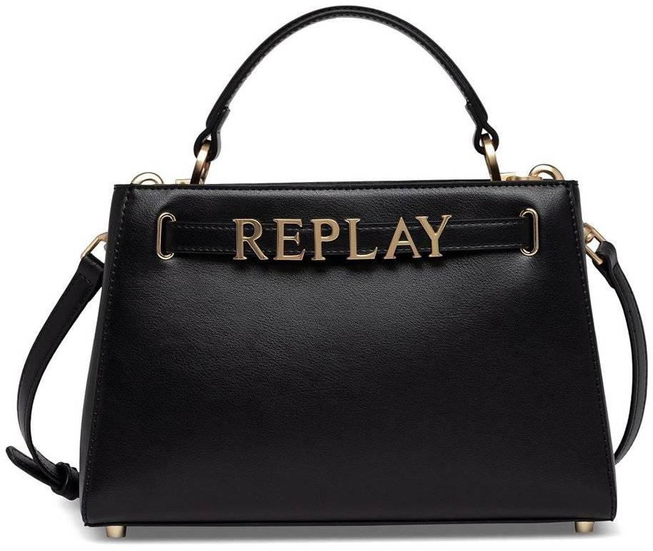 REPLAY ΤΣΑΝΤΑ ΧΕΙΡΟΣ REPLAY FW3380.006.A0458C 098 ΜΑΥΡΟ