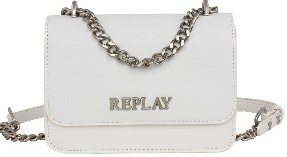 ΤΣΑΝΤΑ ΩΜΟΥ REPLAY FW3001.001.A0362B 001 ΛΕΥΚΟ REPLAY