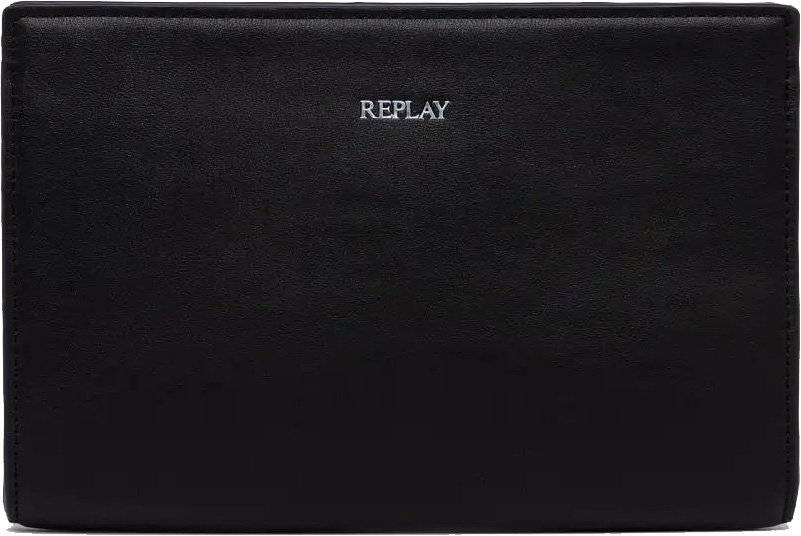REPLAY ΠΟΡΤΟΦΟΛΙ REPLAY FW5327.001.A0362B 098 ΜΑΥΡΟ