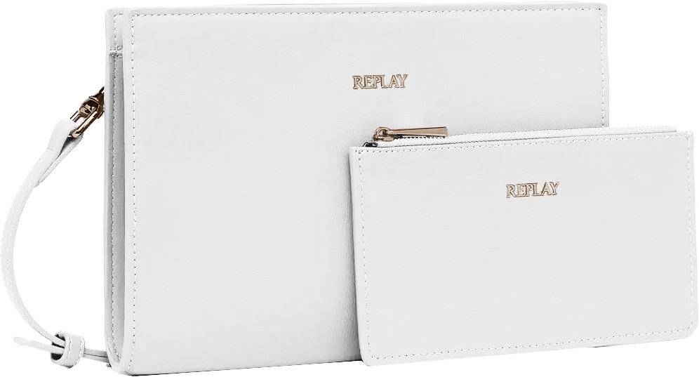 ΠΟΡΤΟΦΟΛΙ REPLAY FW5327.001.A0362B 001 ΛΕΥΚΟ REPLAY