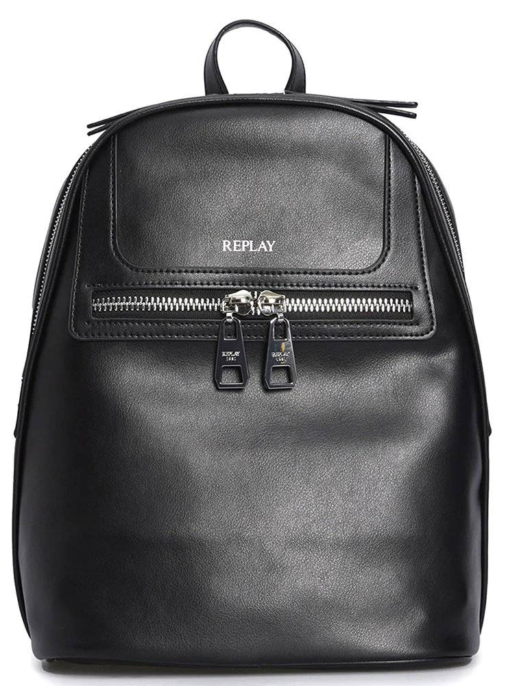 REPLAY ΤΣΑΝΤΑ ΠΛΑΤΗΣ REPLAY FW3561.000.A0458C 098 ΜΑΥΡΟ