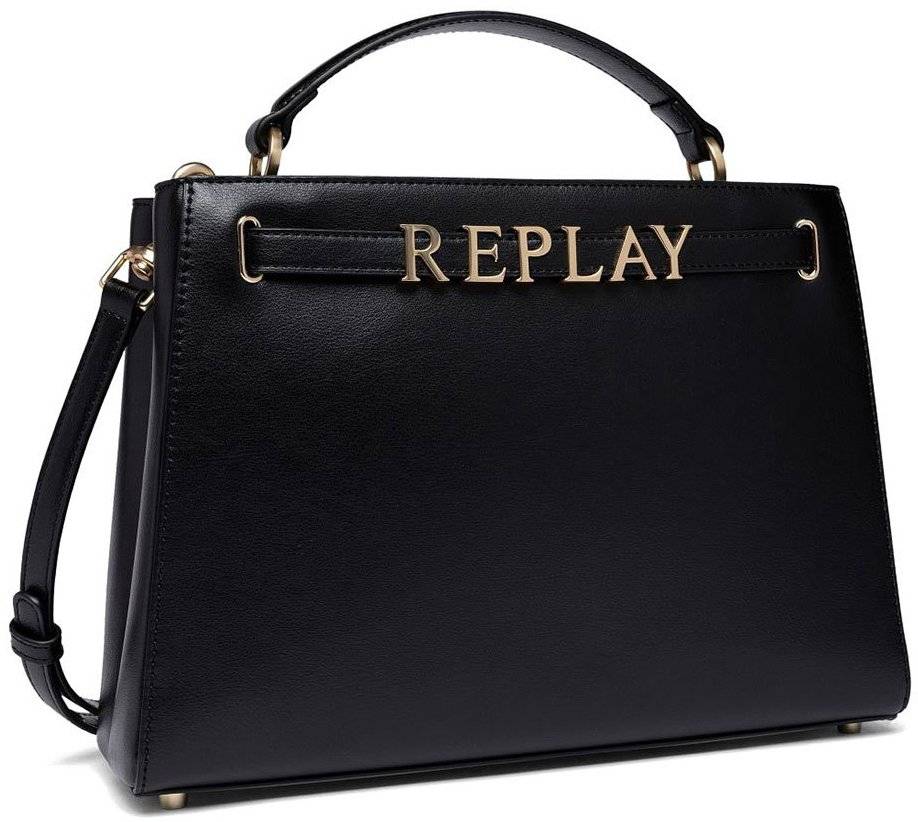 ΤΣΑΝΤΑ ΧΕΙΡΟΣ REPLAY FW3443.006.A0458C 098 ΜΑΥΡΟ REPLAY