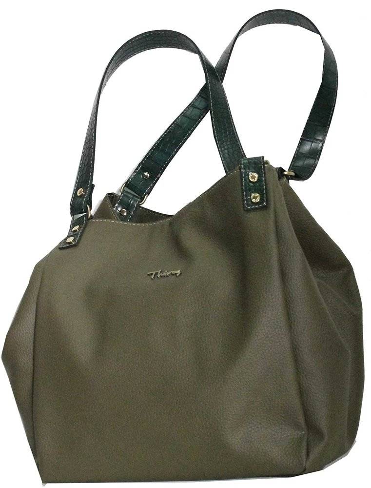 THIROS ΤΣΑΝΤΑ ΩΜΟΥ THIROS STREET LIFE 29-2669 ΣΚΟΥΡΟ ΛΑΔΙ