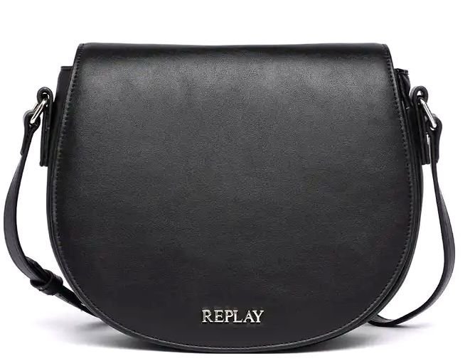 REPLAY ΤΣΑΝΤΑ ΩΜΟΥ REPLAY FW3586.000.A0420A 098 ΜΑΥΡΟ