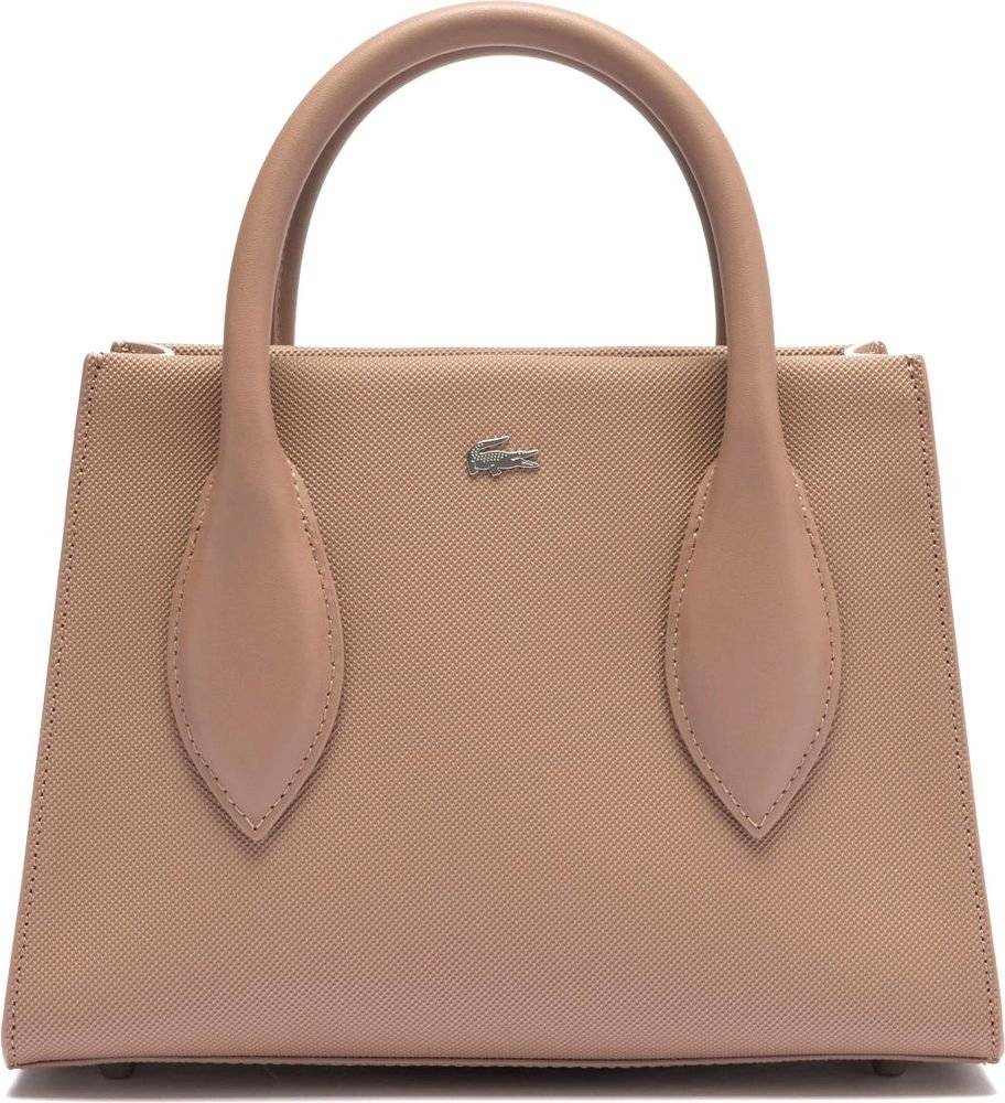 ΤΣΑΝΤΑ ΧΕΙΡΟΣ LACOSTE NF4761DZ N81 ΣΚΟΥΡΟ ΜΠΕΖ LACOSTE