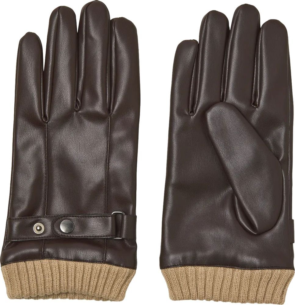 JACK - JONES ΓΑΝΤΙΑ JACK - JONES JACALASKA 12283984 ΚΑΦΕ (ONE SIZE)