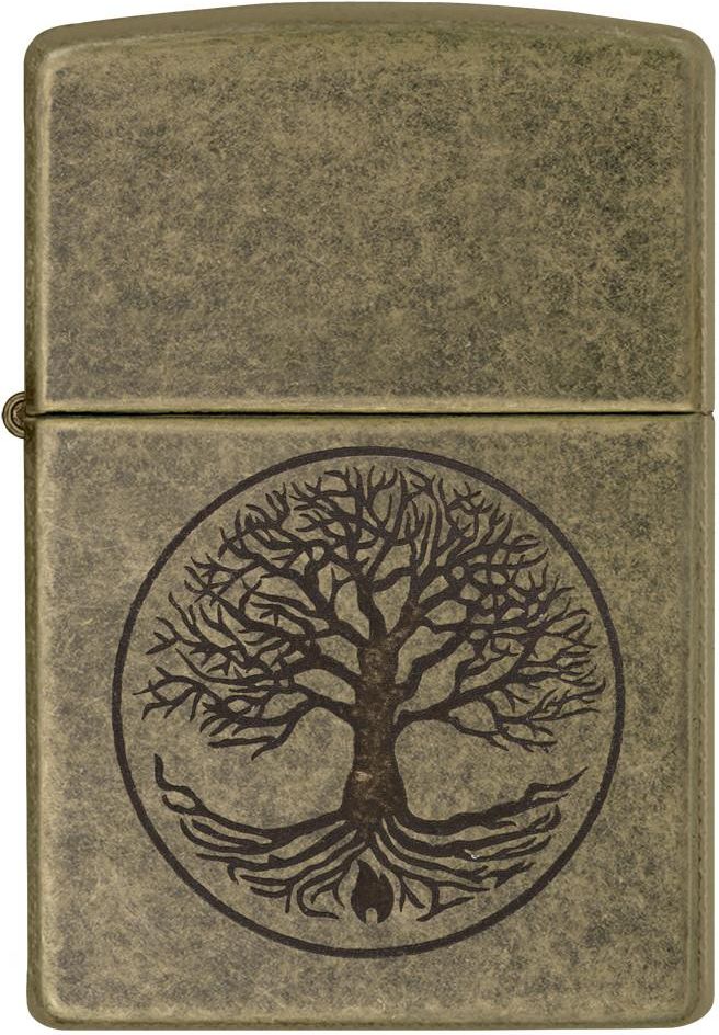 ZIPPO ΑΝΑΠΤHΡΑΣ ΒEΝΖΙΝΗΣ ZIPPO 29149 TREE OF LIFE