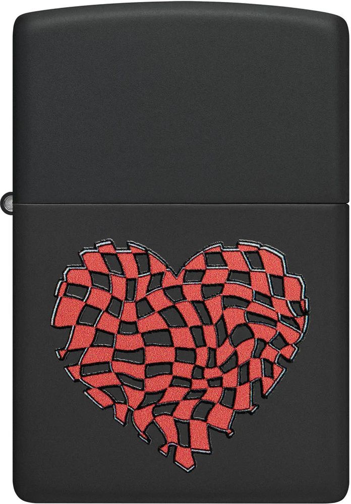 ZIPPO ΑΝΑΠΤHΡΑΣ ΒEΝΖΙΝΗΣ ZIPPO 48719 HEART DESIGN