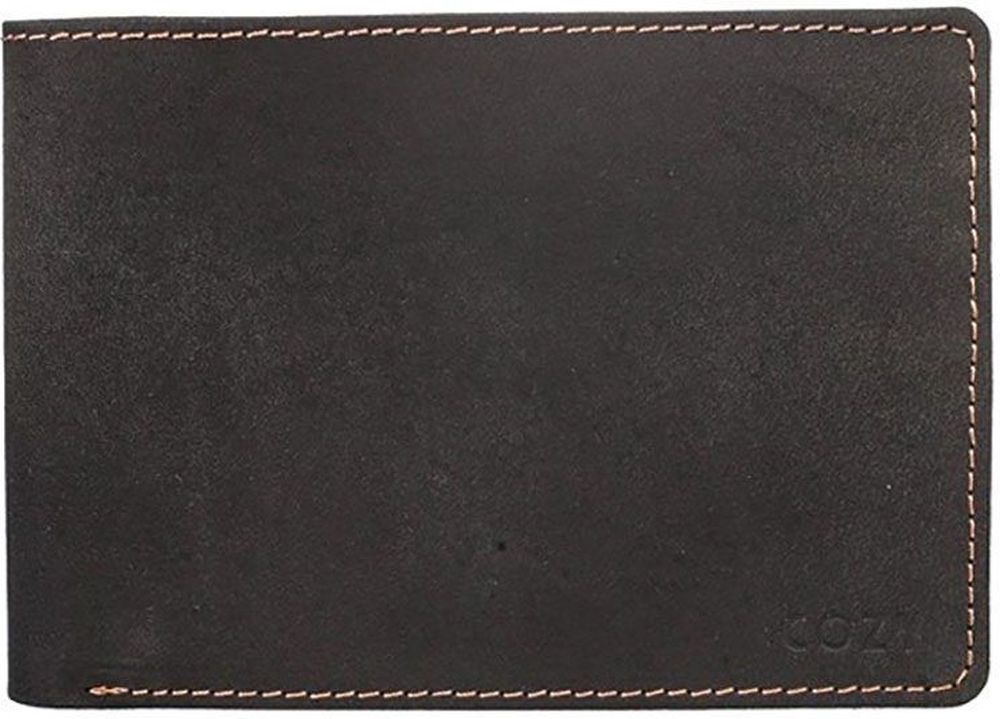 ΔΕΡΜΑΤΙΝΟ ΑΝΔΡΙΚΟ ΠΟΡΤΟΦΟΛΙ COZY OILY COW 772 ΜΑΥΡΟ