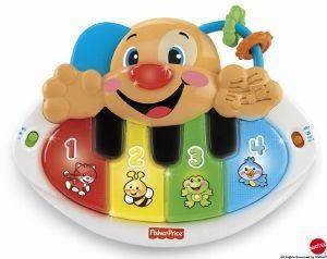    FISHER-PRICE LEARN PUPPY\'S PIANO (IN GREEK )