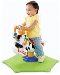 FISHER PRICE BOUNCE ZEBRA