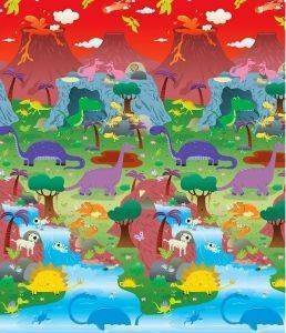   PRINCE LIONHEART PLAYMAT CITY/DINOSAUR (180 X 200 CM)