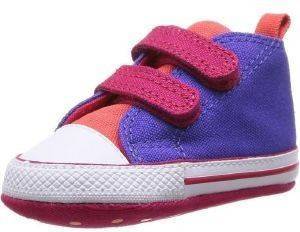     CONVERSE ALL STAR CHUCK TAYLOR FIRST HI PERIWINKLE BERRY PINK (EU:21)